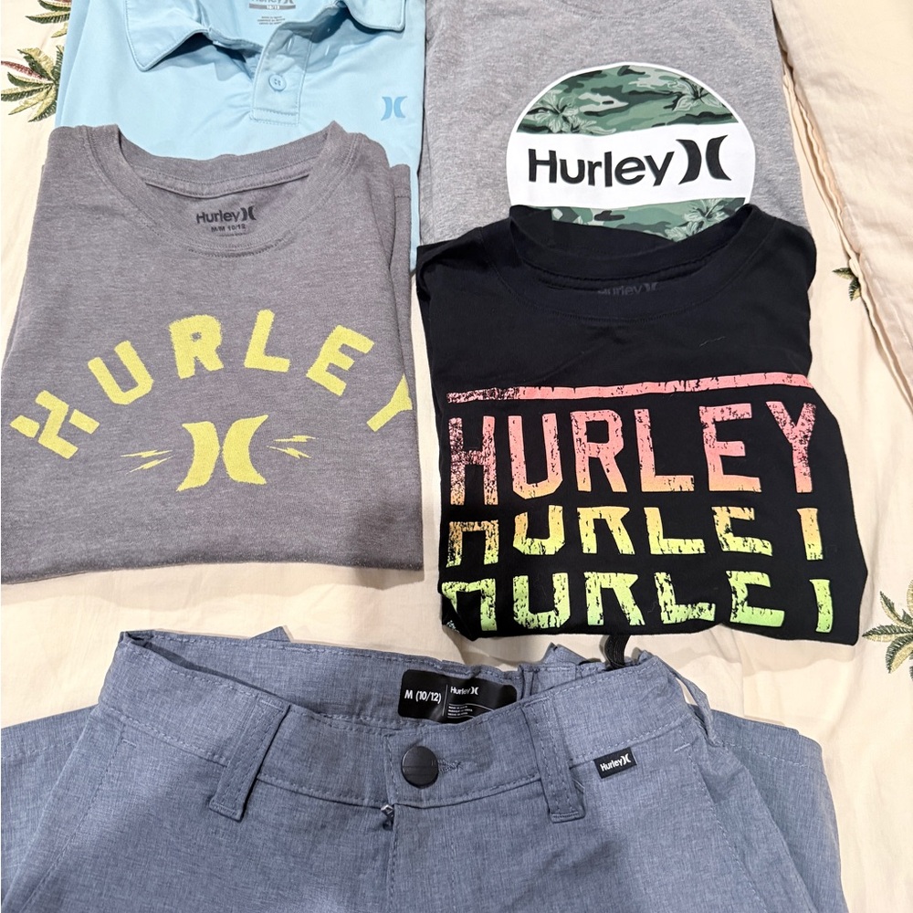 Hurley T-Shirt and Shorts Set